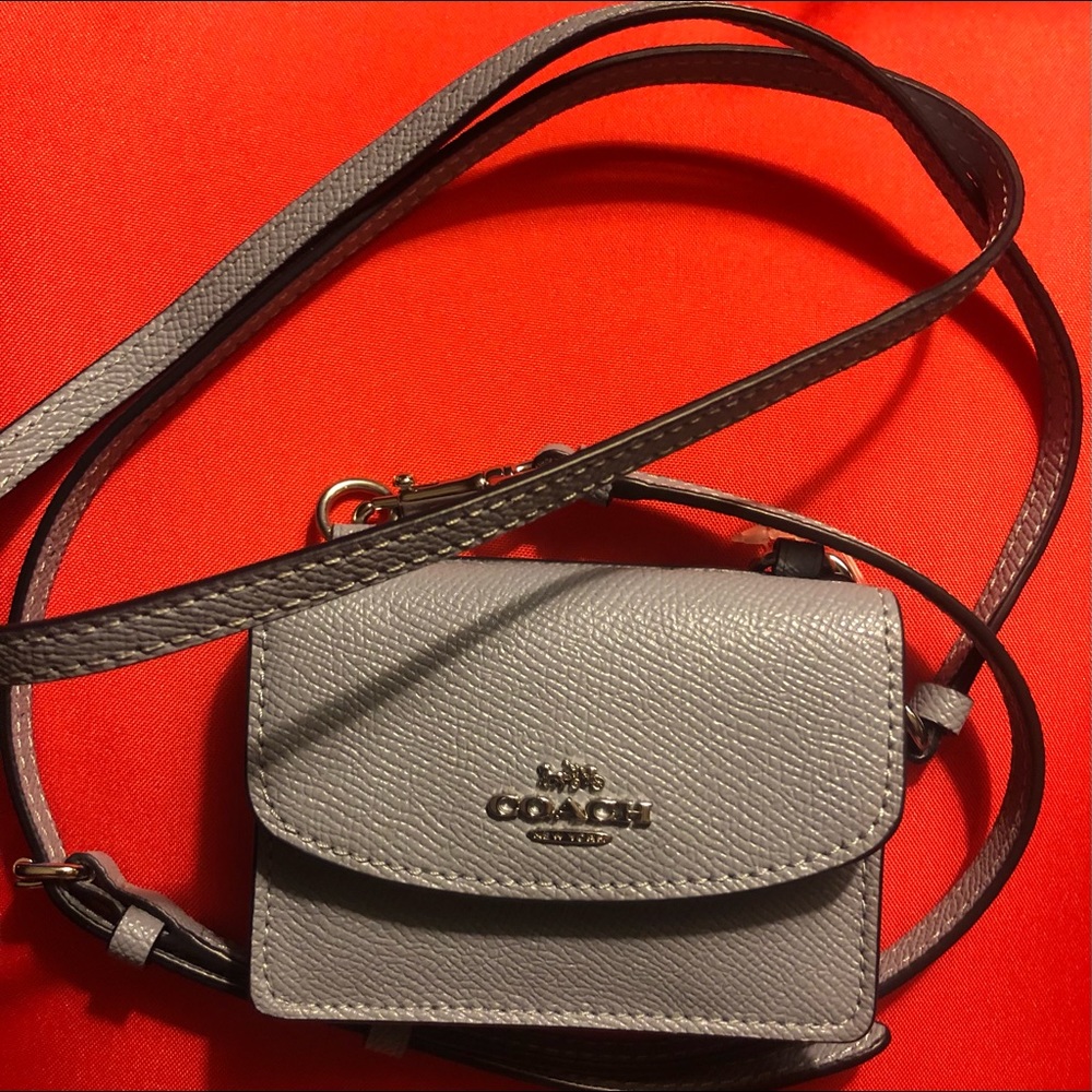 Authentic Coach crossbody Mini
